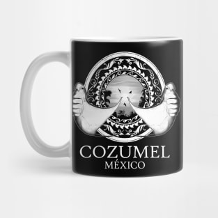 Manta Rays Cozumel Mexico Diving Mug